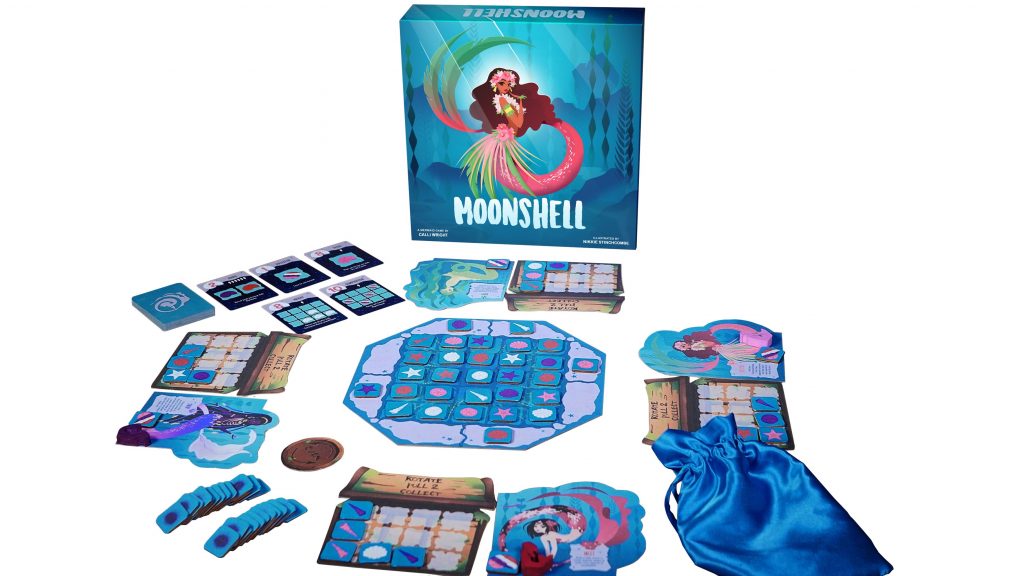 moonshell mermaid game set up